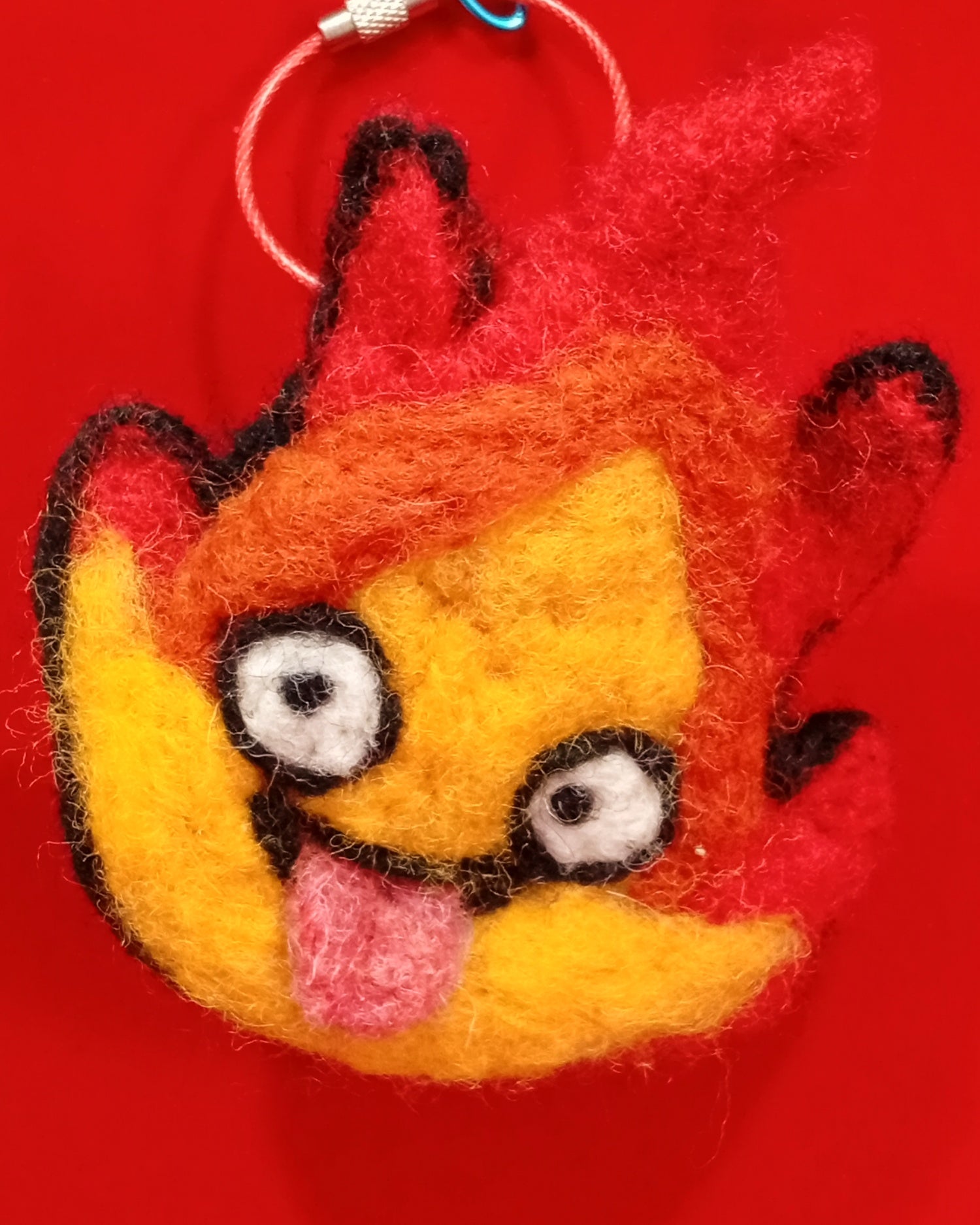 PORTE CLES "FLAMME JOYEUSE"