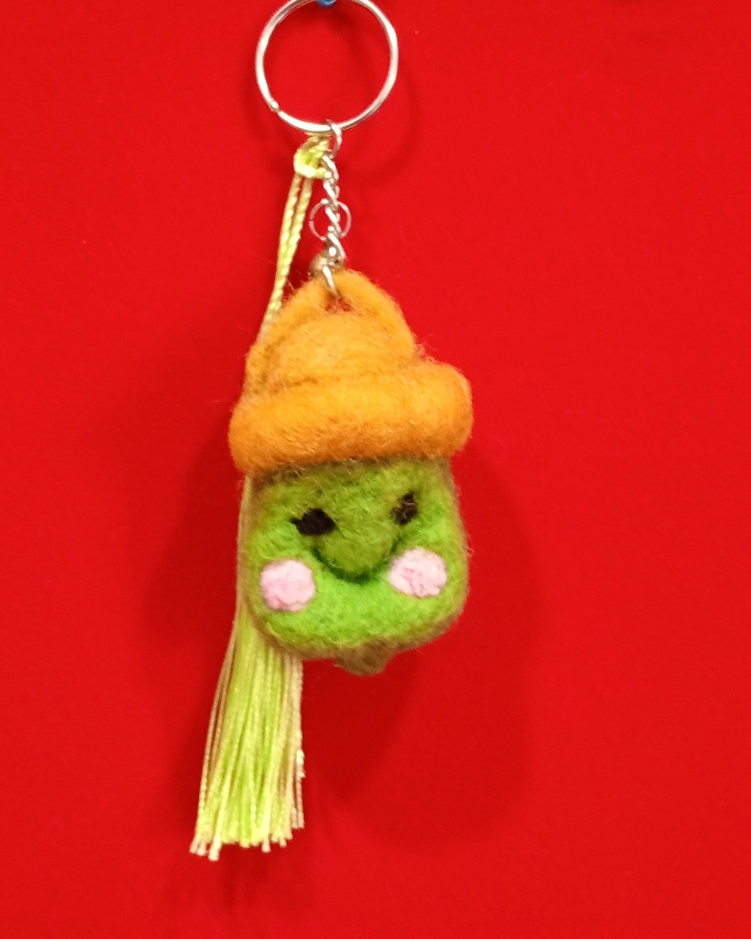 PORTE CLES "TETE DE CHAMPIGNON"